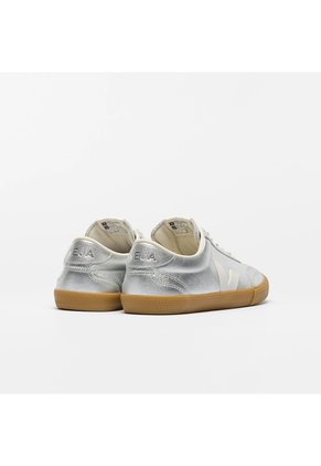 Tenis Veja De Mujer Volley Leather Silver White Natural VO2021666A-36 Plateado