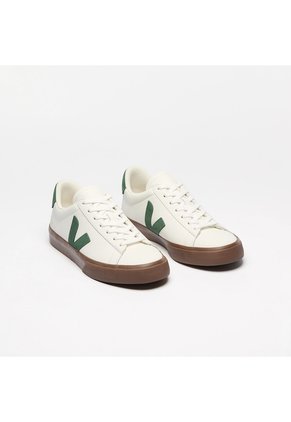 Tenis Veja De Mujer Campo Leather White Cyprus Bark CP0521179A-37 Blanco