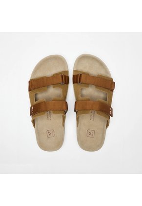 Sandalia De Hombre Arpoador Suede Cognac AP3221033B-44 Cafe