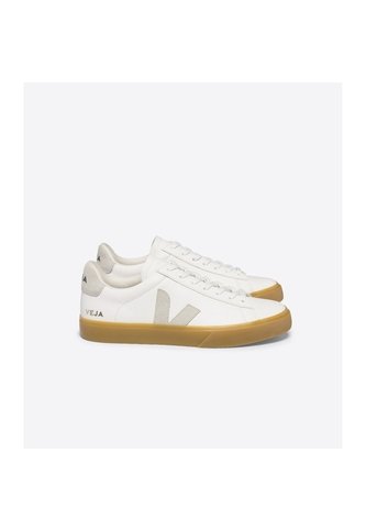 Tenis Veja De Hombre Campo Leather Natural CP0503147B-44 Blanco Veja