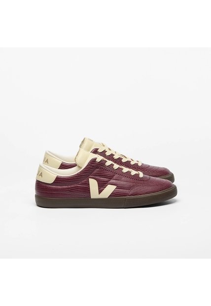 Tenis Veja De Mujer Panenka Dragon Leather Amarante FU0221393A-39 Rojo