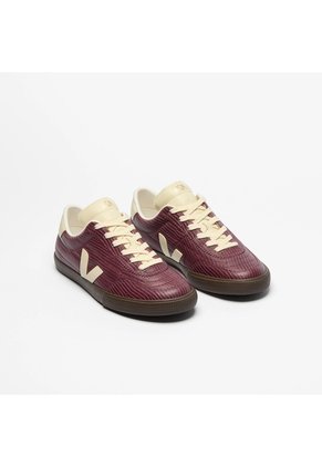 Tenis Veja De Mujer Panenka Dragon Leather Amarante FU0221393A-39 Rojo