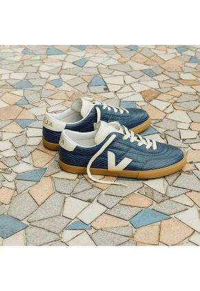 Tenis Veja De Mujer Panenka Dragon Leather Night FU0221391A-41 Azul