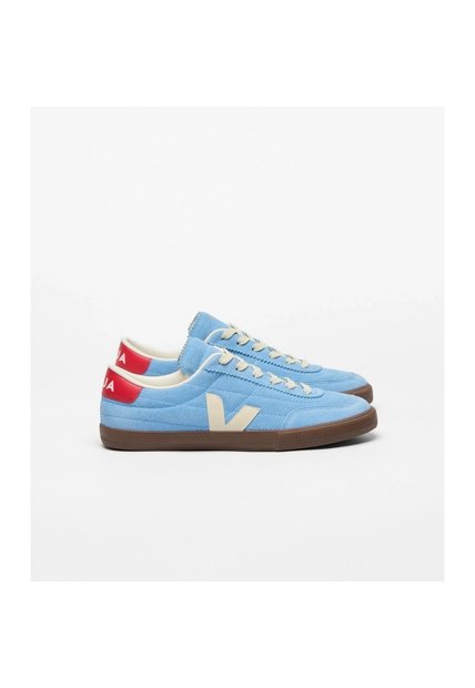 Tenis Veja De Hombre Panenka Suede Aqua Pierre Bark FU0321389B-45 Azul