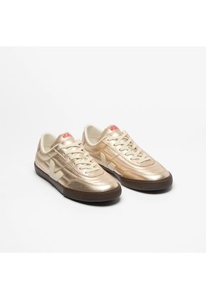 Tenis Veja De Mujer Panenka O.t. Platine Pierre Eagle FU2021377A-40 Dorado