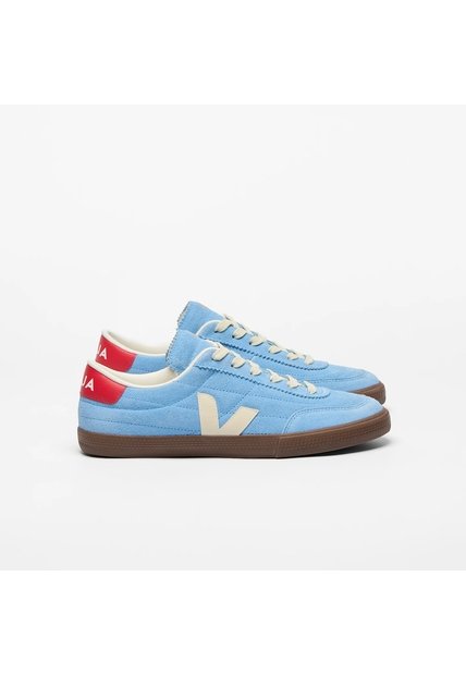 Tenis Veja De Mujer Panenka Suede Aquamarina Pierre Bark FU0321389A-36 Azul