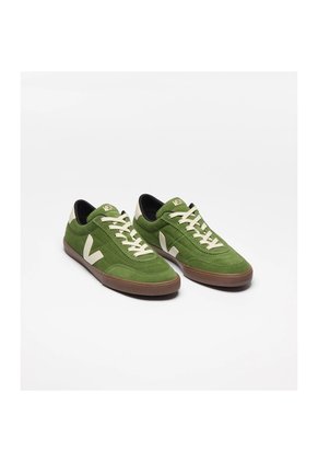 Tenis Veja De Mujer Panenka Suede Militar Pierre Bark FU0320902A-41 Verde