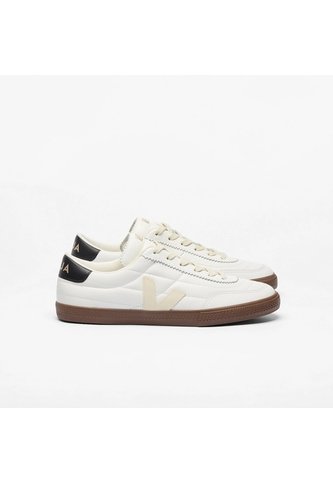 Tenis Veja De Hombre Panenka Leather White Black Bark FU2020896B-44 Blanco Veja