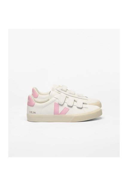 Tenis Veja De Mujer Cuero Recife Guimauve Blanco RC0521455A-38 Blanco