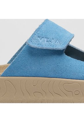 Sandalia Veja De Mujer Etna Suede Aqua Almond SA3221353A-41 Azul