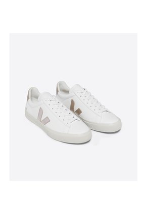 Tenis Veja De Mujer Campo Chromefree Leather CP0503495A-41 Blanco