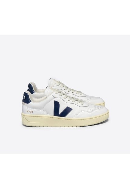 Tenis Veja De Hombre V-90 Ot Leath VD2003656B-41 Blanco