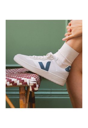Tenis Veja De Hombre V-90 Ot Leath VD2003845B-46 Blanco
