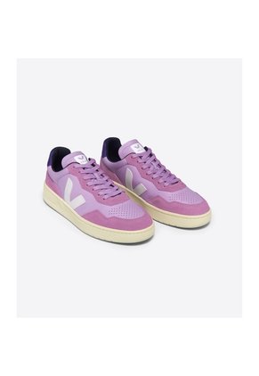 Tenis Veja De Mujer V-90 Ot Leath VD2003661A-38 Morado