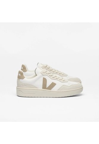 Tenis Veja De Mujer V-90 O.t. Leather VD2020909A-37 Blanco Veja