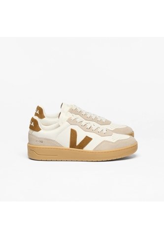 Tenis Veja De Mujer V-90 O.t. VD2020915A-37 Beige Veja