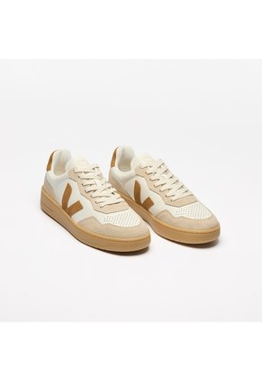 Tenis Veja De Mujer V-90 O.t. VD2020915A-37 Beige