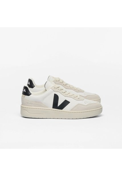 Tenis Veja De Hombre V-90 O.t. Leather VD2021061B-45 Negro