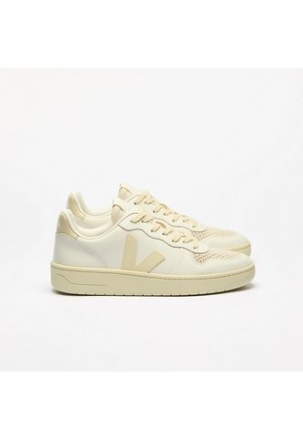 Tenis Veja De Mujer V-10 Leather Pure Calcaire VI0220498A-40 Blanco Veja