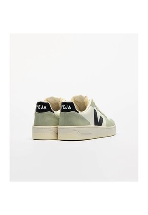 Tenis Veja De Hombre V-10 Leather Pure Black Clay VI0220500B-40 Verde