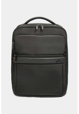 Morral Bolt De Cuero Y Lona Para Hombre Bolsillos Frontales Negro Morral Bolt De Cuero Y Lona Para Hombre Bolsillos Frontales Negro VÉLEZ Vélez