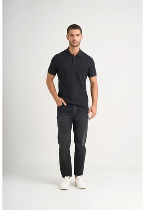 Polo Summer Para Hombre Semi Ajustada Polo Summer Para Hombre Semi Ajustada Negro M VÉLEZ