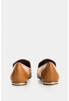 Mocasín En Cuero Para Mujer Ocaso Mocasín En Cuero Para Mujer Ocaso Miel 39 VÉLEZ