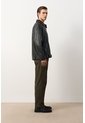 Chaqueta Bomber Oversized De Cuero Para Hombre Tierra Chaqueta Bomber Oversized De Cuero Para Hombre Tierra Cafe L VÉLEZ de Vélez