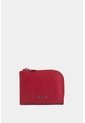 Monedero Holy De Cuero Para Mujer Cremallera Monedero Holy De Cuero Para Mujer Cremallera Rojo VÉLEZ de Vélez