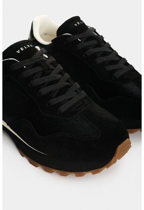 Tenis En Cuero Pelo Y Folia Para Mujer Sahara Tenis En Cuero Pelo Y Folia Para Mujer Sahara Negro 40 VÉLEZ