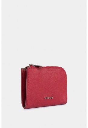 Monedero Holy De Cuero Para Mujer Cremallera Monedero Holy De Cuero Para Mujer Cremallera Rojo VÉLEZ