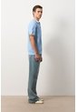Polo Manga Corta Para Hombre Polo Manga Corta Para Hombre Azul Claro XL VÉLEZ de Vélez