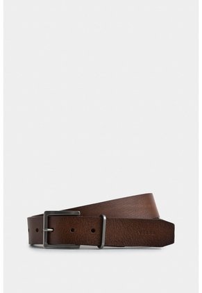 Cinturón Unifaz Luster De Cuero Para Hombre Punta Trapecio Cinturón Unifaz Luster De Cuero Para Hombre Punta Trapecio Miel 36 VÉLEZ