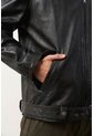 Chaqueta Bomber Oversized De Cuero Para Hombre Tierra Chaqueta Bomber Oversized De Cuero Para Hombre Tierra Cafe L VÉLEZ de Vélez