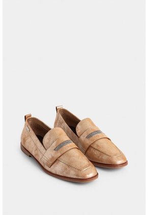 Mocasines Alisa De Cuero Folia Para Mujer Detalle Millaré Mocasines Alisa De Cuero Folia Para Mujer Detalle Millaré Dorado 35 Vélez