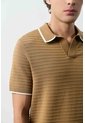 Polo Tejida Ruka Para Hombre Polo Tejida Ruka Para Hombre Canela S VÉLEZ de Vélez