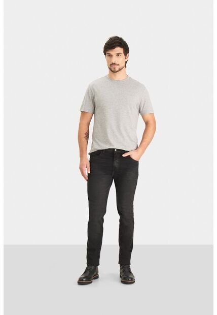 Jean Oasis Sahara En Black Denim Para Hombre Silueta Semiajustada Jean Oasis Sahara En Black Denim Para Hombre Silueta Semiajustada Negro 34 Vélez