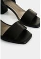 Sandalia Tacón De Cuero Grabado Para Mujer Kril Sandalia Tacón De Cuero Grabado Para Mujer Kril Negro 36 VÉLEZ de Vélez
