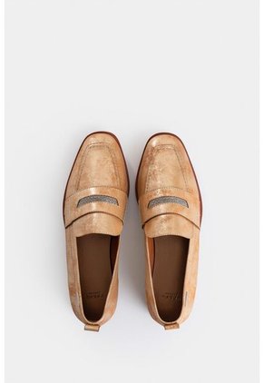 Mocasines Alisa De Cuero Folia Para Mujer Detalle Millaré Mocasines Alisa De Cuero Folia Para Mujer Detalle Millaré Dorado 35 Vélez