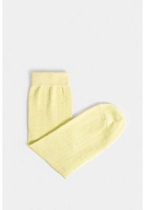 Calcetines Media Pierna Sonora Para Hombre Efecto Jaspeado Calcetines Media Pierna Sonora Para Hombre Efecto Jaspeado Verde Limon XS VÉLEZ