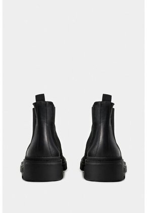 Botas Caval De Cuero Para Hombre Silueta Chelsea Botas Caval De Cuero Para Hombre Silueta Chelsea Negro 39 Vélez