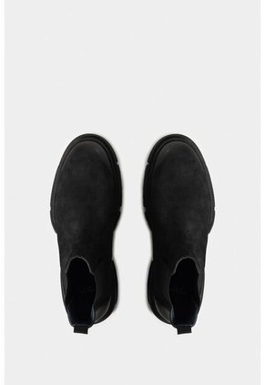 Botas Caval De Cuero Para Hombre Silueta Chelsea Botas Caval De Cuero Para Hombre Silueta Chelsea Negro 39 Vélez