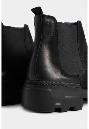 Botas Caval De Cuero Para Hombre Silueta Chelsea Botas Caval De Cuero Para Hombre Silueta Chelsea Negro 39 Vélez