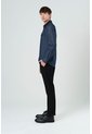 Sobrecamisa Alcor Manga Larga De Algodón Para Hombre Detalles Cuero Sobrecamisa Alcor Manga Larga De Algodón Para Hombre Detalles Cuero Azul Oscuro XXL VÉLEZ de Vélez