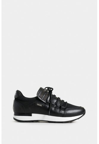 Zapatos Cordón Napoles 2.0 De Cuero Para Mujer Punteras En Contraste Zapatos Cordón Napoles 2.0 De Cuero Para Mujer Punteras En Contraste Negro 39 VÉLEZ Vélez
