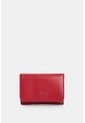 Billetera De Cuero Para Mujer Pequeña 2 Billetera De Cuero Para Mujer Pequeña 2 Rojo VÉLEZ de Vélez