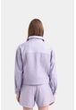 Chaqueta Calas En Denim Rígido Para Mujer Detalles Cuero Chaqueta Calas En Denim Rígido Para Mujer Detalles Cuero Lila L VÉLEZ de Vélez
