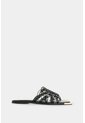 Sandalia Plana En Cuero Para Mujer Orquidea Sandalia Plana En Cuero Para Mujer Orquidea Negro 38 VÉLEZ de Vélez