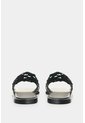 Sandalia Plana En Cuero Para Mujer Orquidea Sandalia Plana En Cuero Para Mujer Orquidea Negro 38 VÉLEZ de Vélez