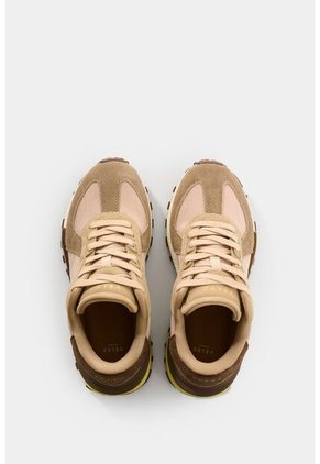 Tenis Phyton De Cuero Y Lona Para Mujer Corte Deportivo Tenis Phyton De Cuero Y Lona Para Mujer Corte Deportivo Kaky 39 VÉLEZ